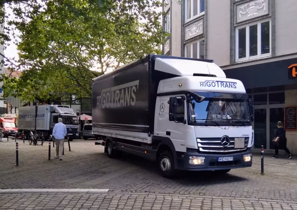 Codzienna gotowość do realizacji zleceń transportowych.